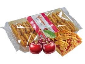 Сдобное печенье с фруктово-ягодными начинками