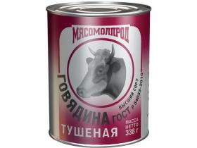 Мясная тушенка в жестяных банках