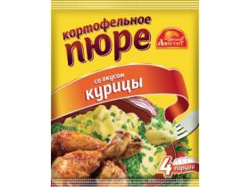 Пюре быстрого приготовления в мягкой упаковке
