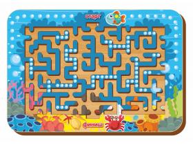 Развивающие деревянные лабиринты