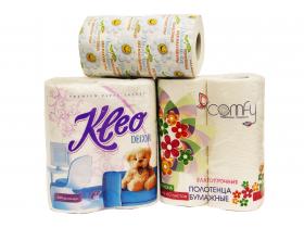 Полотенца бумажные «Comfy» «Lizzi»