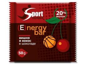 Протеиновые батончики Вишня/кокос SportЗарядка™