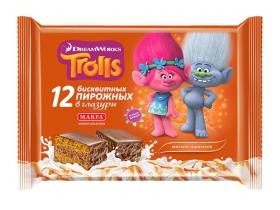 Пирожные Trolls в упаковке