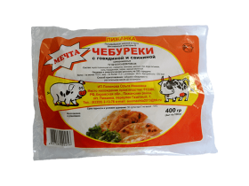 Чебуреки с начинкой в упаковке