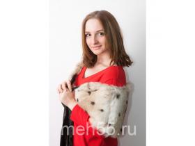 Палантины меховые женские