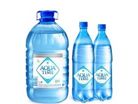 Питьевая вода «Aqua Time» бутилированная