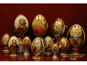 Иконопись на фарфоровых яйцах