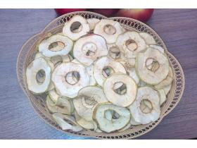 Сушеные яблочные чипсы