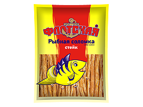 Рыбная соломка солено-сушеная