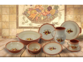 Керамическая посуда, серия «RUSTIC KITCHEN»