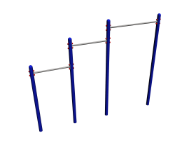 Разновысокие турники ММ-50