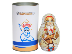 Фигурки из шоколада Матрешка