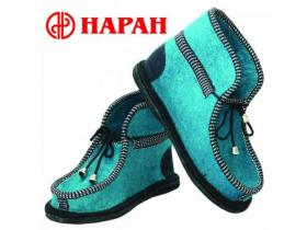 Домашние войлочные тапочки