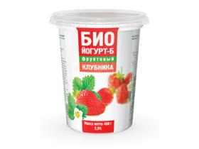 Биойогурт с фруктовым наполнителем