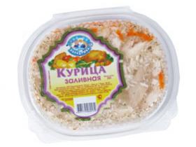 Заливные мясные блюда в упаковке