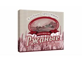 Хрустящие ржаные хлебцы, посыпанные солью