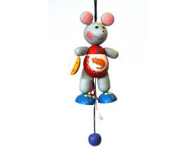 Деревянные фигурки-дергунчики