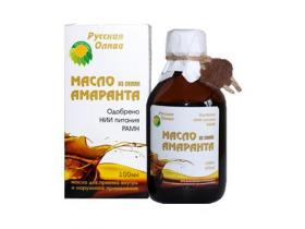 Натуральное амарантовое масло