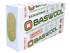 Утеплитель Baswool Фасад базальтовый, огнезщита 110, 120, 140,160