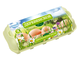 Яйцо куриное ТМ «Деревенское»
