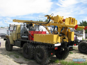 Установка разведочного бурения УРБ 2а2 на шасси УРАЛ-4320