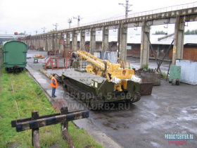 Установка разведочного бурения УРБ 2а2 на шасси МТЛБ