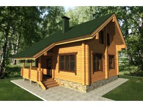 Домокомплект из клееного бруса 100 м2