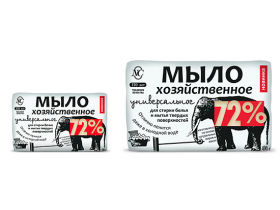 Мыло хозяйственное Универсальное «72%»