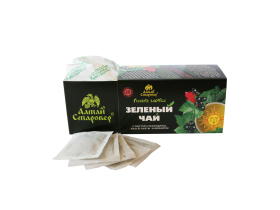 Зеленый чай в пакетиках