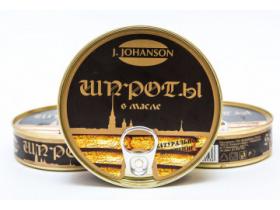 Консервы рыбные ТМ «J. JOHANSON»