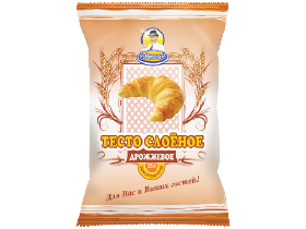 Слоёное тесто в упаковке