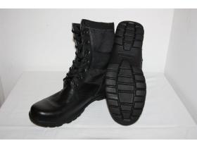 Высокие кожаные «берцы»