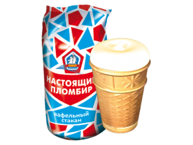 Мороженое «Настоящий пломбир»