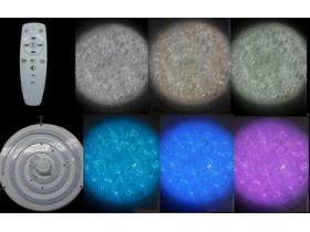 Светильник Мрамор LED RGB 38W + пульт диаметр 500