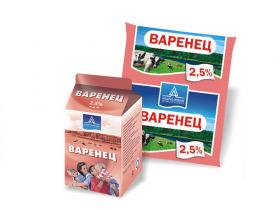 Свежий варенец 2,5% м.ж.