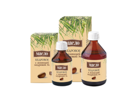 Кедровые масла с живицей