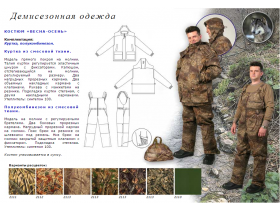 Костюм для охотников и рыболовов «Весна-осень»
