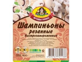 Шампиньоны резанные быстрозамороженные