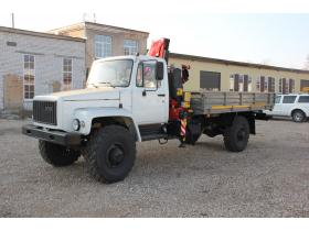 Кран-манипулятор ГАЗ 33081 с кму Fassi F65