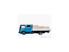 Бортовой автомобиль Nissan Cabstar с двухрядной кабиной