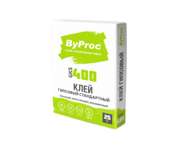 Клей гипсовый стандартный ByProc GKS-400