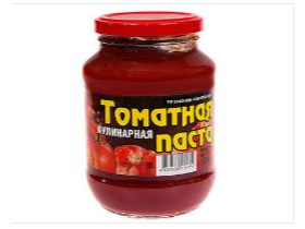 Томатная паста по ГОСТ фасованная