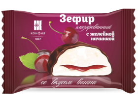 Глазированный зефир с начинками