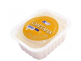 Сметана средней жирности