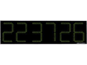 Часы Электроника7-2500С6, зеленое свечение