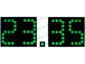 Часы Электроника7-21000С4, зеленое свечение