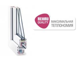 Пластиковое окно с профилем REHAU Blitz Design