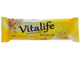 КОНФЕТА ЗЛАКОВАЯ «VITALIFE» С БАНАНОМ