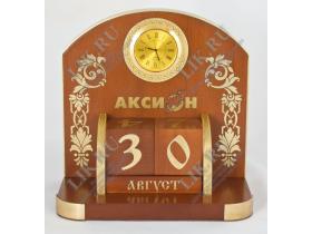 Настольные часы с вечным календарем