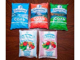 Мелкая пищевая соль фасованная